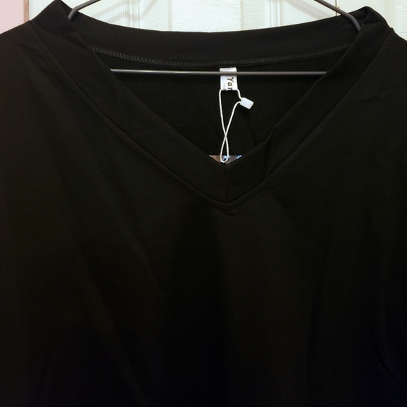 Slouchy V-Neck Sweatshirt - Picture 4 of 5